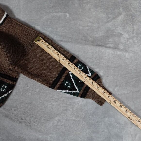 Mickey Mouse Istanbul Embroidered Sweater Toddler Size 3T Vintage Style Brown - Picture 8 of 8